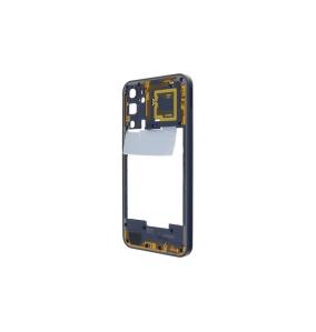 Marco Intermedio Para Samsung Galaxy M15 en color azul