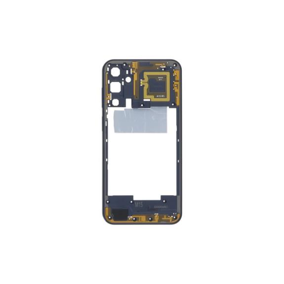Marco Intermedio Para Samsung Galaxy M15 en color azul