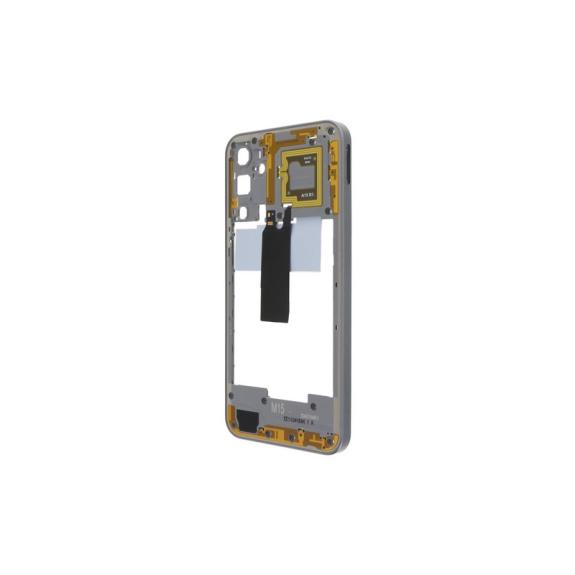 Marco Intermedio Para Samsung Galaxy M15 en color gris (Con NFC)