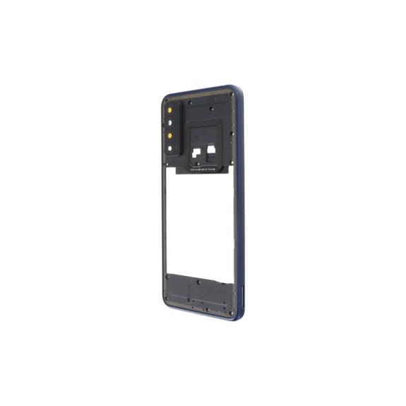 Marco Intermedio Para TCL 20 R 5G en color azul