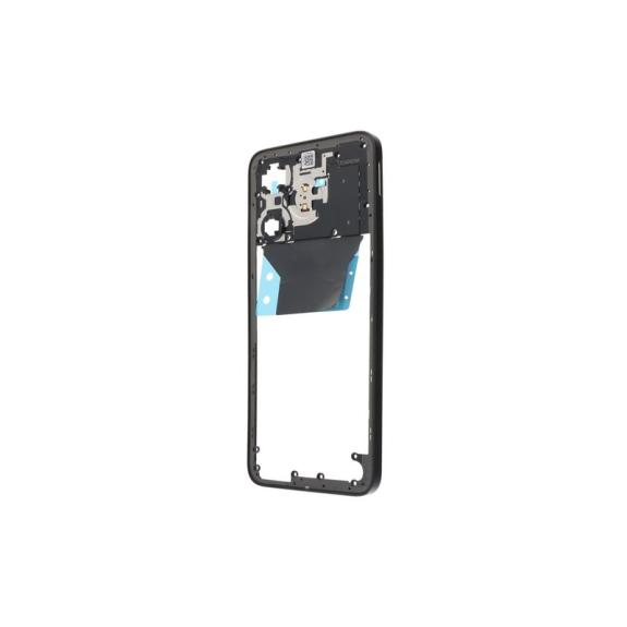 Marco Intermedio Para Xiaomi Poco M6 4G en color negro (Con NFC)