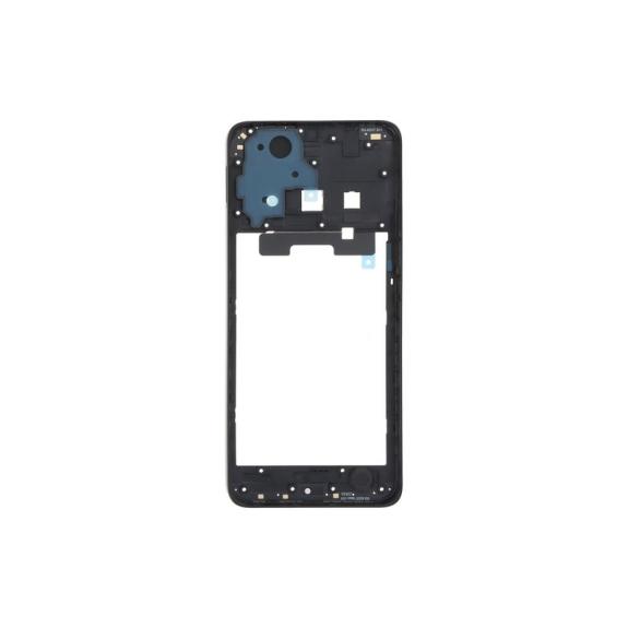 Marco intermedio para Xiaomi Redmi A3 negro medianoche