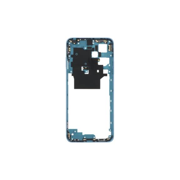 Marco Intermedio Para Xiaomi Redmi Note 12 5G en color azul