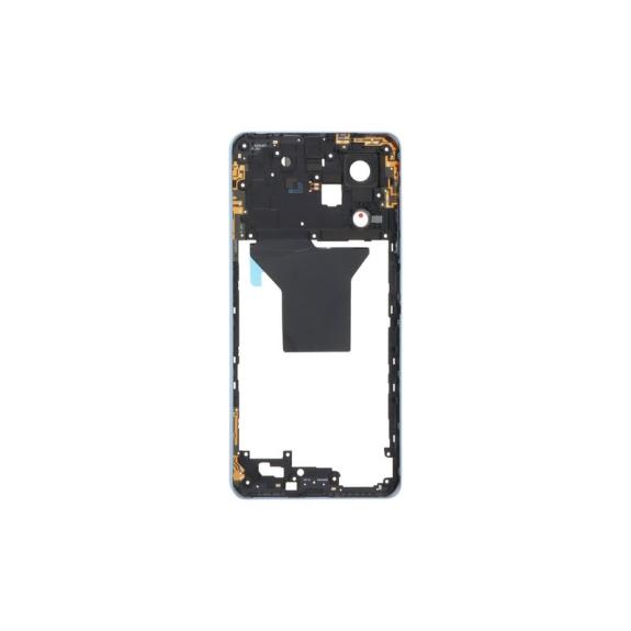 Marco Intermedio Para Xiaomi Redmi Note 12 Pro 5G azul cielo