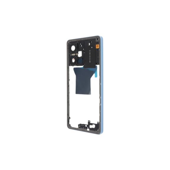 Marco Intermedio Para Xiaomi Redmi Note 12 Pro 5G azul cielo
