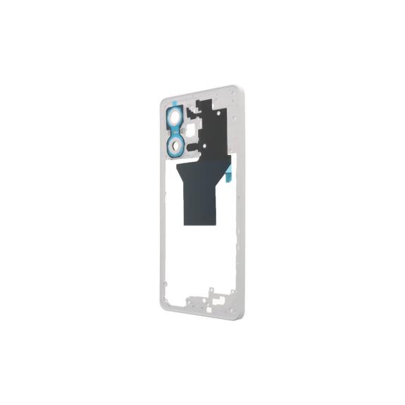 Marco Intermedio Para Xiaomi Redmi Note 12 Pro 5G blanco