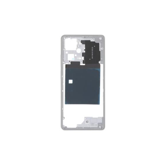 Marco Intermedio Para Xiaomi Redmi Note 12 Pro Plus 5G blanco