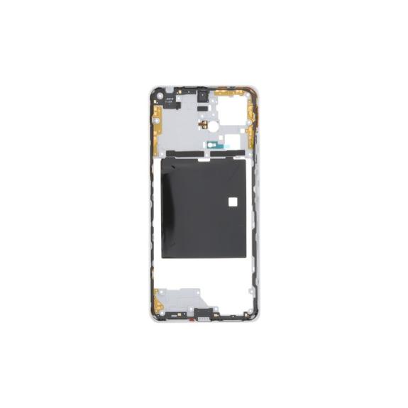Marco Intermedio Para Xiaomi Redmi Note 12 Pro Plus 5G blanco