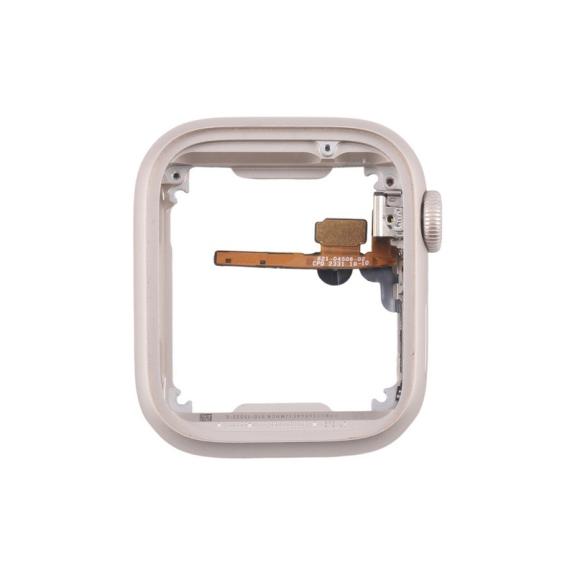 Marco para Apple Watch Series 7 / 8 / 9 41mm blanco (GPS)