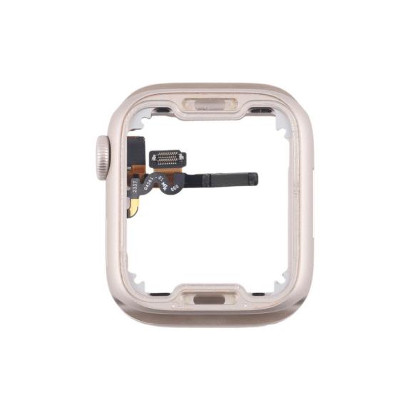 Marco para Apple Watch Series 7 / 8 / 9 41mm blanco (GPS)