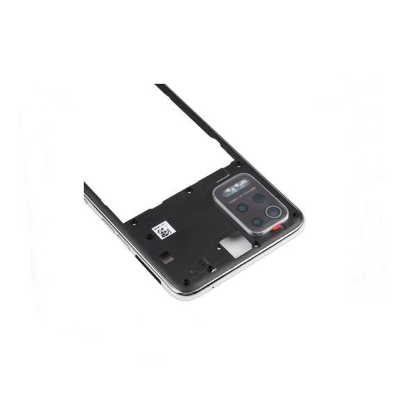 Marco para LG Q52 / K62 plateado