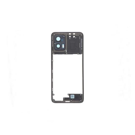 Marco para Motorola Moto G73 5G con embellecedor azul