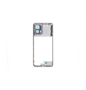 Marco para Motorola Moto G73 5G con embellecedor blanco