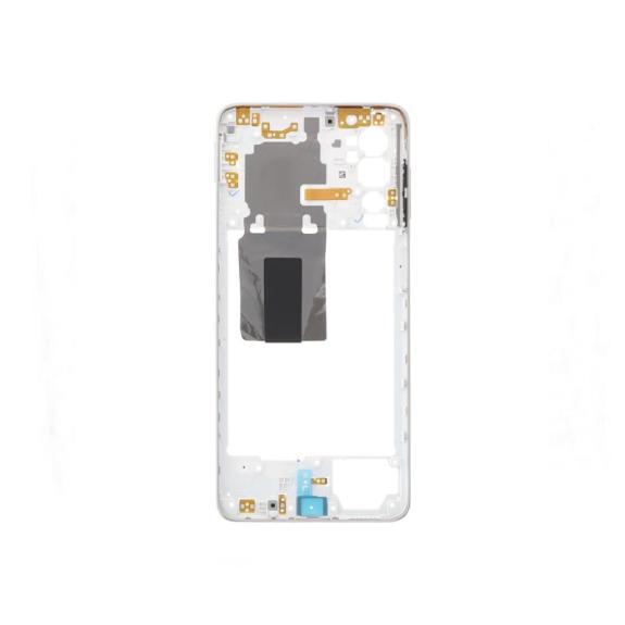 Marco para Samsung Galaxy M52 5G plateado