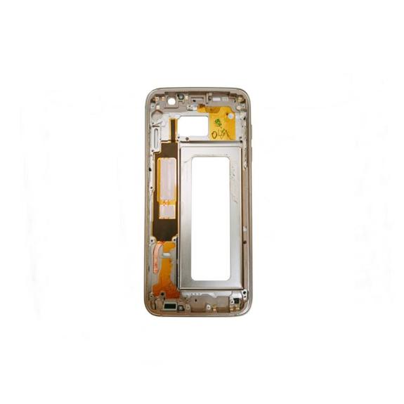 Marco para Samsung Galaxy S7 Edge dorado