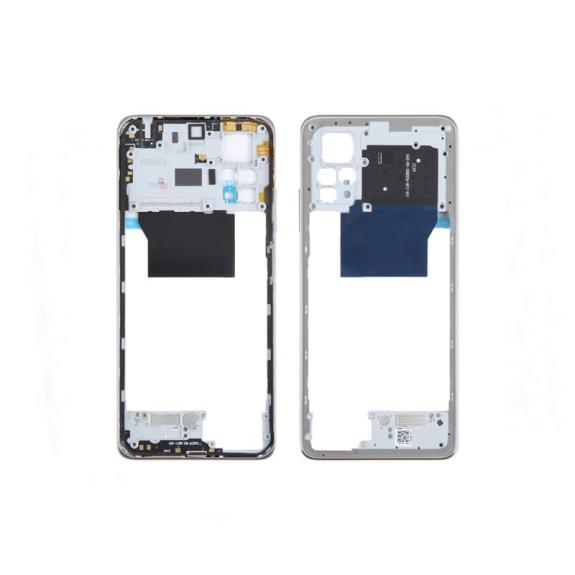 Marco para Xiaomi Redmi Note 12 Pro 4G plateado