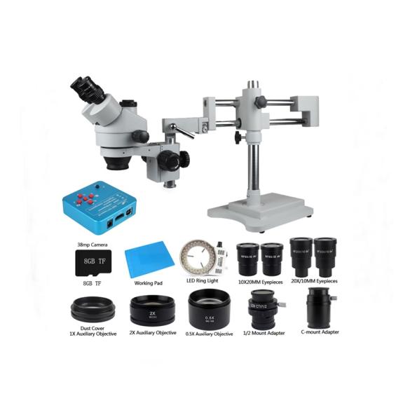 Microscopio trinocular 3.5X-180X