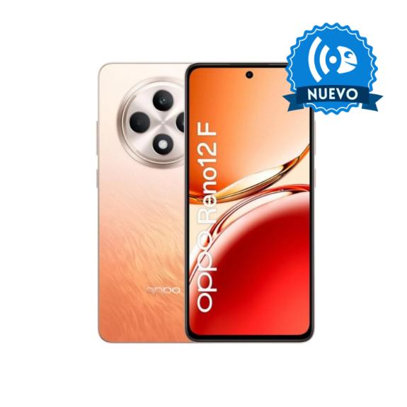 Oppo Reno 12F de 8/256GB color ámbar naranja NUEVO