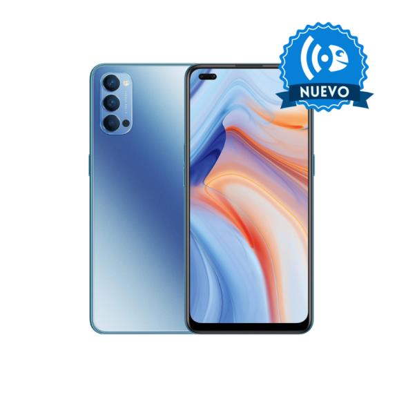Oppo Reno4 5G de 128GB color azul NUEVO
