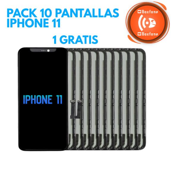 Pack 9+1 Pantallas iPhone 11
