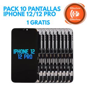 Pack 9+1 pantallas iPhone 12 / 12 Pro BF8