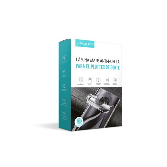 PACK 50 LAMINAS MATE ANTIHUELLA APOKIN DE HIDROGEL SMARTPHONE