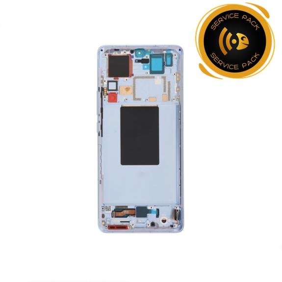 Pantala Para Xiaomi 12 Pro / 12S Pro con marco azul SERVICE PACK