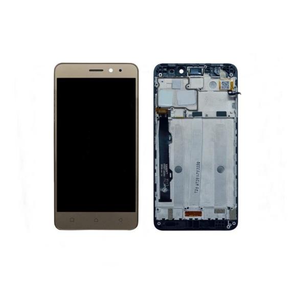 PANTALLA COMPLETA PARA LENOVO K6 POWER / K6 DORADO CON MARCO