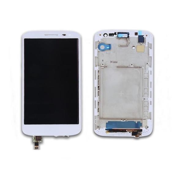 PANTALLA COMPLETA PARA LG OPTIMUS G2 MINI BLANCO CON MARCO