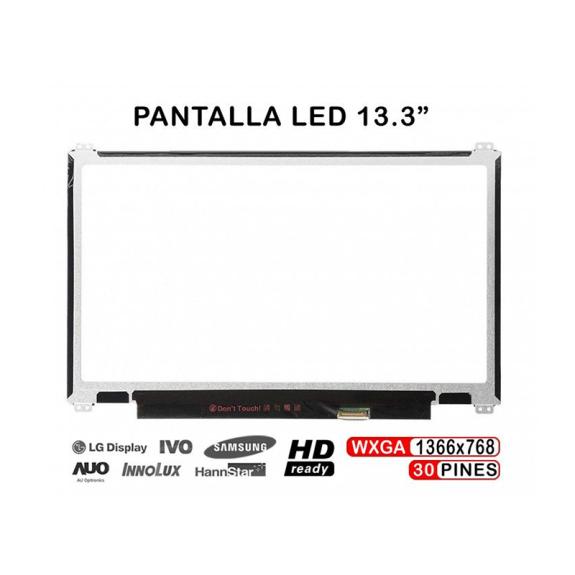 " Pantalla de 13.3"" para Portátil HB133WX1-402 M133NWN1"