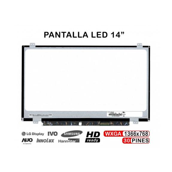 "Pantalla de 14"" para Portátil HD LED Slim LP140WHU"