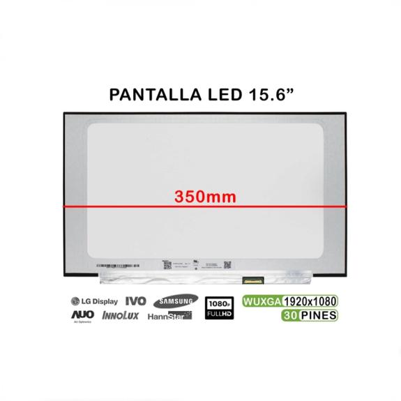 Pantalla de 15.6" Para Portatil B156HTN06.2 FHD Brillo