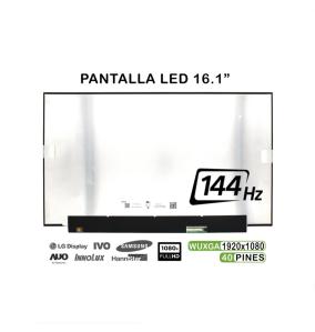 Pantalla de 16.1" Para Portatil N161HMA-GAK 144HZ 1920X1080 40