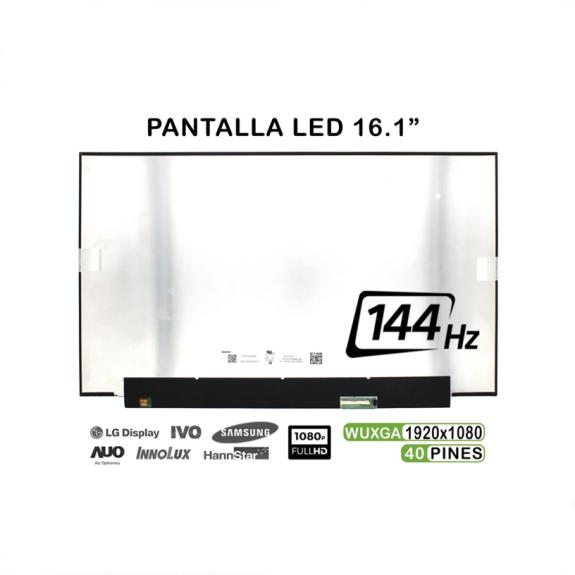 Pantalla de 16.1" Para Portatil N161HMA-GAK 144HZ 1920X1080 40