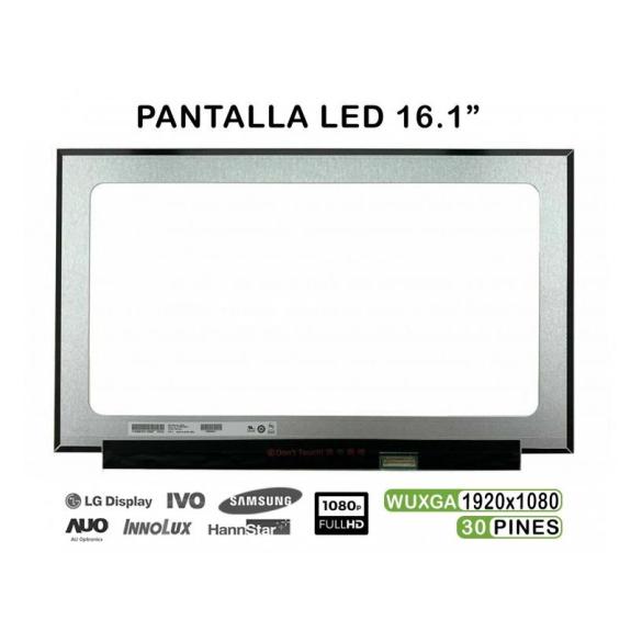 Pantalla de 16.1" para Portátl NV161FHM-N41