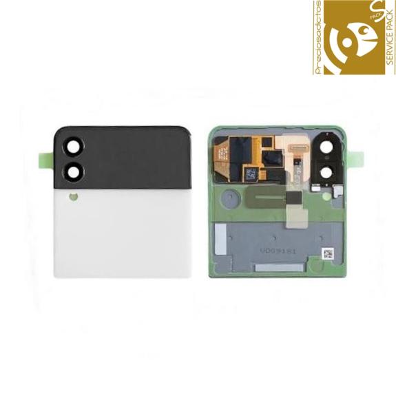 Pantalla exterior para Samsung Z Flip3 5G SERVICE PACK (blanco)