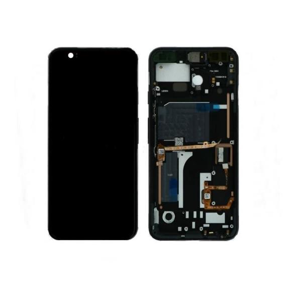 PANTALLA LCD COMPLETA PARA GOOGLE PIXEL 4 CON MARCO BLANCO