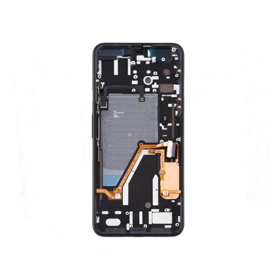 PANTALLA LCD COMPLETA PARA GOOGLE PIXEL 4 XL CON MARCO NEGRO