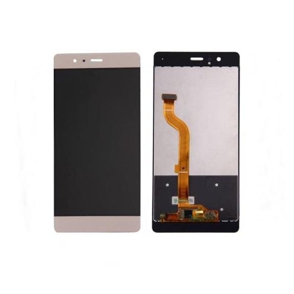 PANTALLA LCD COMPLETA PARA HUAWEI ASCEND P9 DORADO SIN MARCO