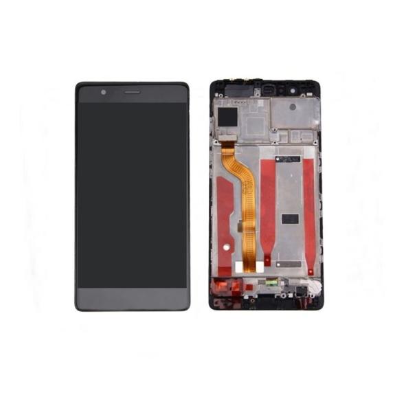 PANTALLA LCD COMPLETA PARA HUAWEI ASCEND P9 NEGRO CON MARCO