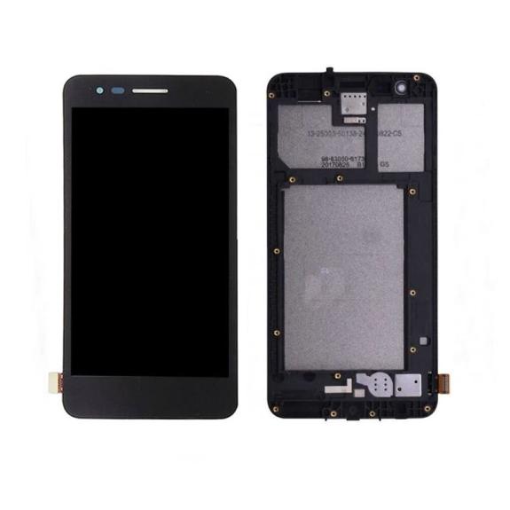 PANTALLA LCD COMPLETA PARA LG K4 2017 NEGRO CON MARCO (X230)