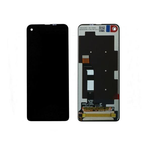 PANTALLA LCD COMPLETA PARA MOTOROLA ONE VISION NEGRO SIN MARCO