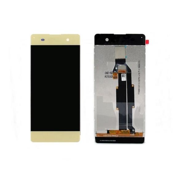 PANTALLA LCD COMPLETA PARA SONY XPERIA XA DORADO SIN MARCO