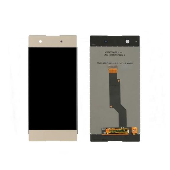 PANTALLA LCD COMPLETA PARA SONY XPERIA XA1 DORADO SIN MARCO