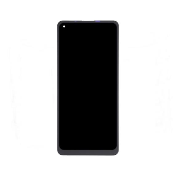 Pantalla para Samsung Galaxy A21 negro sin marco