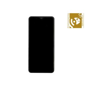 Pantalla para Samsung Galaxy A22 5G con marco negro SERVICE PACK