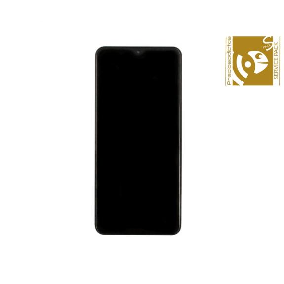 Pantalla para Samsung Galaxy A22 5G con marco negro SERVICE PACK