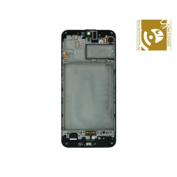 Pantalla SERVICE PACK para Samsung Galaxy M30S/M21 marco negro