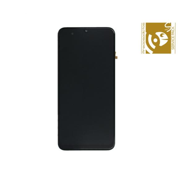 Pantalla SERVICE PACK para Samsung Galaxy M31 /M21S marco negro