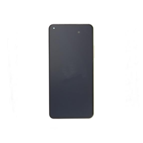 Pantalla para Xiaomi Mi 11 Lite con marco dorado